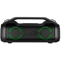 Sven Speakers  Ps-390, 50W Waterproof, Bluetooth Black
