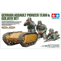 Tamiya Plastic model German Goliath with Pioneer Team
