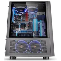 Thermaltake Core X71 Full Tower Usb3.0 Tempered Glass - Black
