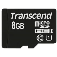 Transcend Microsd Card  8Gb Sdhc Uhs1 Ohne Adapter Ts8Gusdcu1