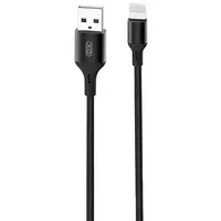 Xo Cable Usb to Lightning  Nb143, 1M Black
