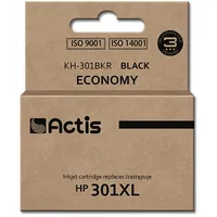 Actis black ink cartridge for Hp 301Xl Ch563Ee replacement
