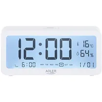 Adler Ad 1195W alarm clock with temperature