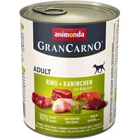 animonda Grancarno beef  rabbit with herbs Parsley, Beef, Rabbit Adult 800 g
