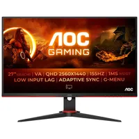 Aoc Gaming Q27G2E Bk G2 Series Led-Monitor Ledmonitor 68 6  cm 27
