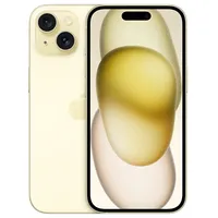 Apple iPhone 15 15.5 cm 6.1 Dual Sim iOS 17 5G Usb Type-C 256 Gb Yellow
