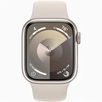 Apple Watch Series 9 Gps 41Mm Starlight Aluminium Case with Sport Band - S/M
