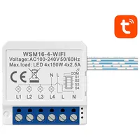 Avatto Smart Switch Module Wifi  Wsm16-W4 Tuya
