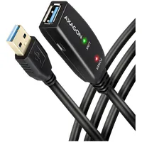 Axagon Active extension Usb 2.0 A-M A-F cable, 5 m long. Power supply option.