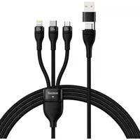Baseus cable 3In1 Type C / Usb A to Micro Lightning Pd Qc 5A 100W Cass030101 1,2 m black