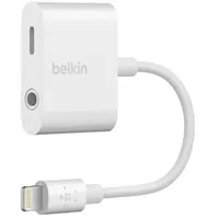 Belkin 3.5 Mm AudioCharge 4In Wht Rockstar, White, 3.5Mm, 