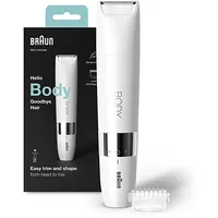 Braun Body Mini Trimmer Bs1000 Bulb lifetime Flashes Not applicable Number of power levels 1 Wet  And Dry White