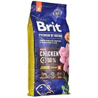 Brit Feed  Premium By Nature Junior M 15 kg 
