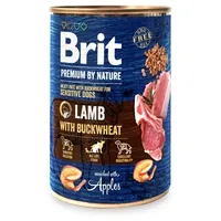 Brit Premium by Nature Lamb with Buckwheat - Wet dog food 400 g
