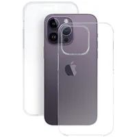 Case 360 Full Cover  Pc Tpu for Iphone 14 Pro transparent