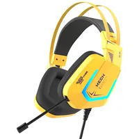 Dareu Gaming headphones  Eh732 Usb Rgb Yellow

