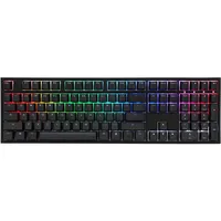 Ducky One 2 Backlit Pbt Gaming Keyboard, Mx-Red, Rgb Led - Black