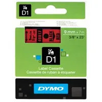 Dymo Label tape 40917 Red Black S0720720
