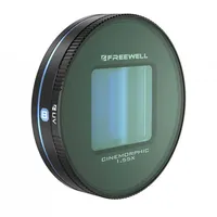 Freewell Blue Anamorphic Lens 1.55X  for Galaxy and Sherp
