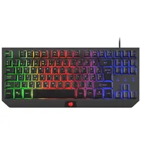 Fury Gaming Keyboard Hurricane Tkl Hu Layout Rainbow Backlight