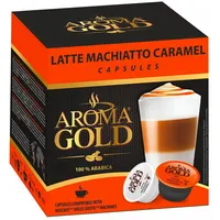 Gcs German Capsule Solution Aroma Gold Latte Macchiato Caramel 16 capsules