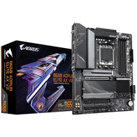 Gigabyte B650 Aorus Elite Ax V2 Motherboard - Supports Amd Am5 Cpus, 1222 Phases Digital Vrm, up to 8000Mhz Ddr5 Oc, 1Xpcie 5.0  2Xpcie 4.0 M.2, Wi-Fi 6E, 2.5Gbe Lan, Usb 3.2 Gen 2
