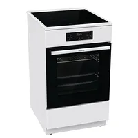 Gorenje Cooker Geit5C60Wpg Hob type Induction Oven Electric White Width 50 cm Grilling 70 L Depth 59.4