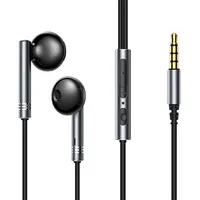 Joyroom Wired Earphones  Jr-Ew06, Half in Ear Dark Gray
