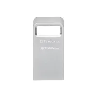 Kingston Usb 3.2 Flash Drive  Datatraveler micro 256 Gb Silver