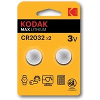 Kodak Lithium Cr2032 / 3V Batteries 2Pcs