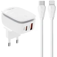 Ldnio Wall charger  A2425C Usb, Usb-C - Lightning cable
