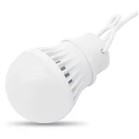 Led bulb to Usb white light 3W cable long 1M 200Lm