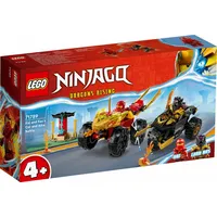 Lego Polska Blocks Ninjago 71789 Kai and Ras And 39S Car Bike Battle
