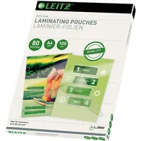 Leitz A4 80 mic lamination pocket, 100 pcs 33818
