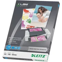 Leitz iLAM A4 Udt lamination pocket, 100 mic. pcs 74800000
