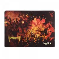 Logilink Ultra thin Glimmer Gaming Mousepad, wolf design Id0141
