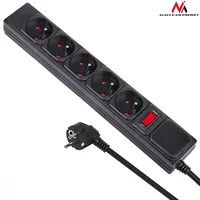Maclean Power Strip 5 Sockets With Switch Mce219
