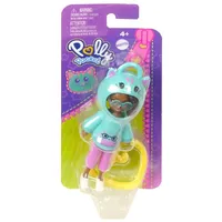 Mattel Figure Polly Pocket Friend Clips Doll Kitty
