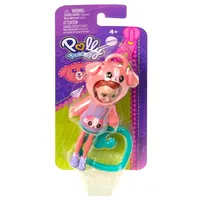Mattel Figure Polly Pocket Friend Clips Doll Piggy
