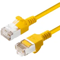 Microconnect Cat6A U-Ftp Slim, Lszh, 5M  Network Cable, Yellow