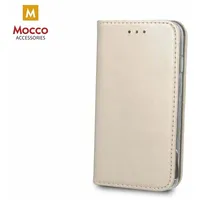 Mocco Smart Magnetic Book Case For Huawei Y5 / Prime 2018 Gold