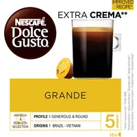 Nescafé Coffee capsules Nescafe Dolce Gusto Grande, 16 capsules, 128G

