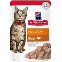 No name Hills Science Plan Adult with turkey - wet cat food 85G
