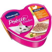 No name Vitakraft Poesie Creation Sos turkey/cheese - wet cat food 85 g

