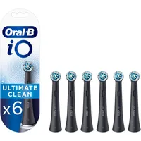 Oral-B iO Ultimate Clean Brush Head Xl pack 6Psc. Black