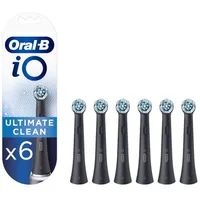 Oral-B Toothbrush tips iO Ultimate Clean, Xl, 6 pcs., black
