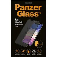 Panzerglass P2665 Screen protector Apple iPhone Xr/11 Tempered glass Black Confidentiality filter Full frame coverage Anti-Shatter film Holds the together and protects against shards in