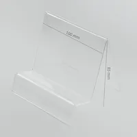 Plexi Vertical Holder with Place for Price Navi/Tablet
