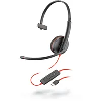 Poly Headset Blackwire C3210 monaural Usb-C Black - 209748-104