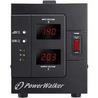 Powerwalker Automatic Ac Voltage Regulator And Stabilizer, 230V Ac, 2000 Va